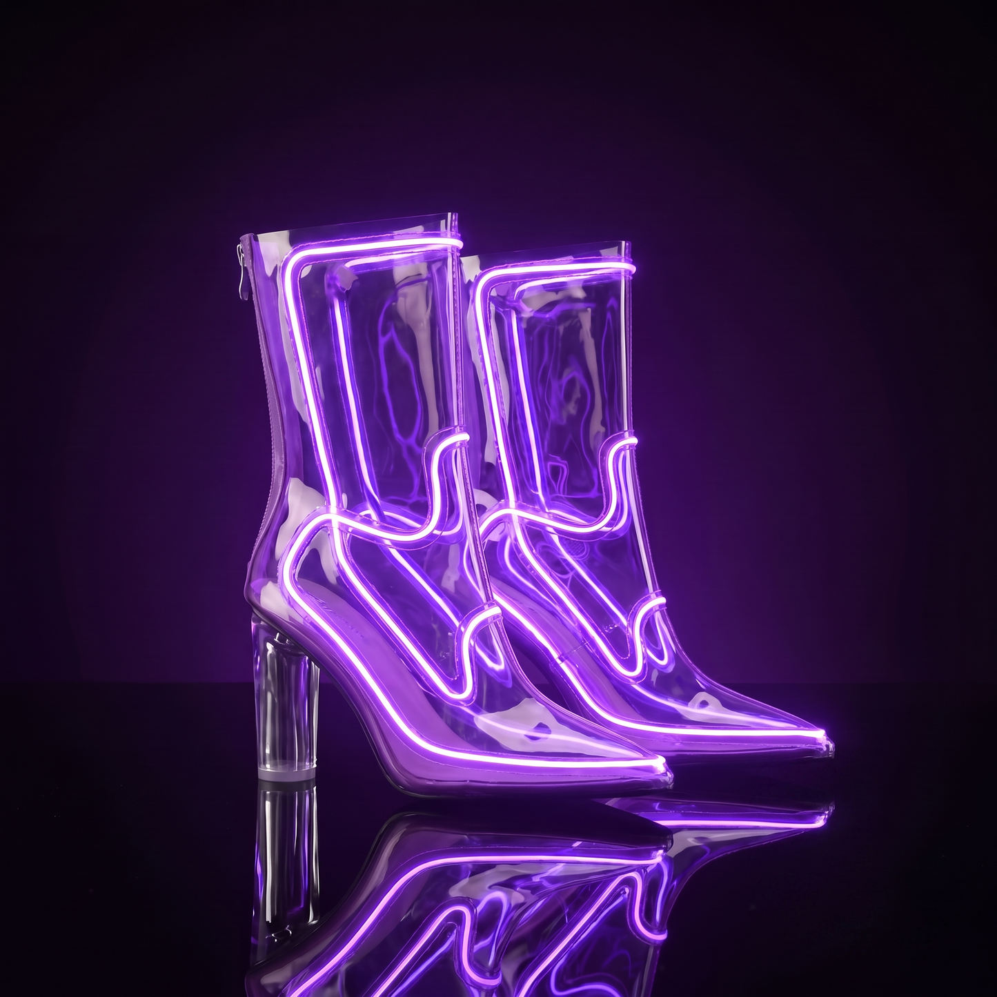 Glow Girly - LED Western Boots
