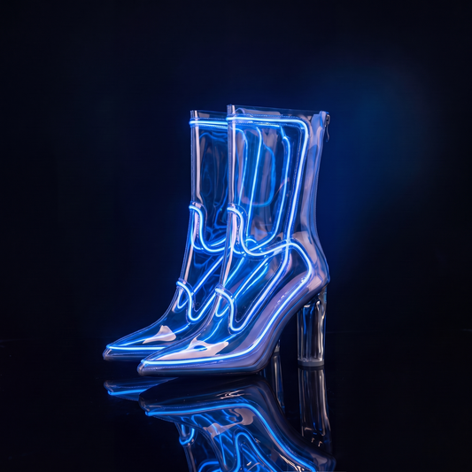 Glow Girly - LED Western Boots