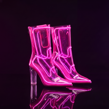 Glow Girly - LED Western Boots