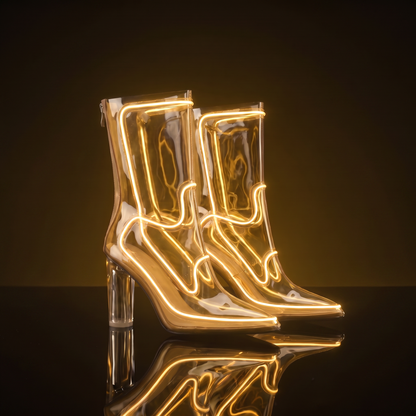 Glow Girly - LED Western Boots