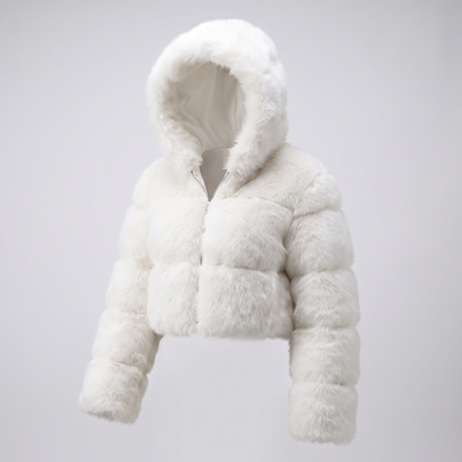 Glow Girly - LED Fur Coat
